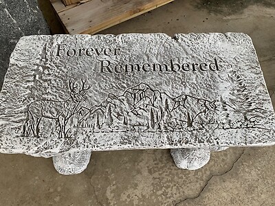 &quot;Forever Remembered&quot; Bench