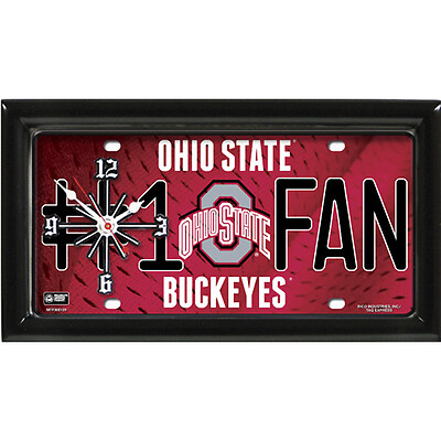 Ohio State Buckeyes Clock