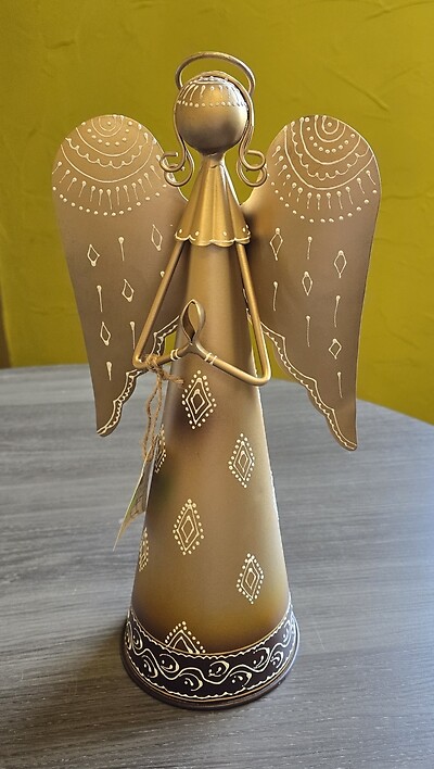 16” Metal Angel-Gold